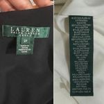 Ralph Lauren Lauren Women's Black White Faux-Leather-Trim Sheath Dress Size 2P Photo 5