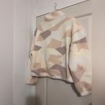 Gentle Fawn  Caleb Sweater Pullover Cream Beige Faux Sherpa Cozy Warm Photo 4