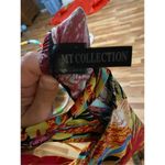 MT Collection Purple & Red Floral Burst V Photo 7