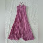 ALC Frank A.L.C. Pink Backless Pleated Dress 4 Photo 3