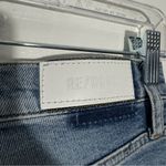 RE/DONE New 90s High-Rise Ankle Crop Jeans In Mid 90s Wash Button Fly Size 25 Photo 5