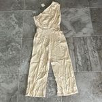 Free People  Avery One-Shoulder Cropped Jumpsuit, Revolve Size 0 New w/Tag $168 Photo 9