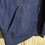 Woman Within Dark Blue Denim Zip and Snap Front Vest or Sleeveless Top 26/28 2X Photo 10