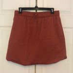 Evereve Sundry Sunday Skirt Bungee Drawstring Terracotta Rust Orange Size Medium Photo 4