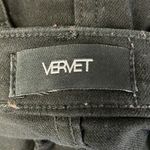 Vervet  Black Denim High Waist Distressed Skirt Photo 2