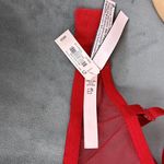 Victoria's Secret New Victoria’s Secret Push Up Bra Size 38DD Red Gold Underwire Lined Molded NWT Photo 10