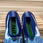 Nike Blue/Green Zoom All Out Flyknit  Sneakers Running Athletic Shoes Photo 3
