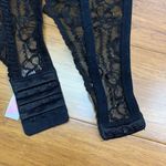 PINK - Victoria's Secret  Bralette womens Medium‎ A-C Black Lace Halter Wireless Photo 4