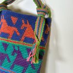 NWT Guatemala Hand Woven Bag Adjustable Strap Crossbody or shoulder Colorful Red Photo 5