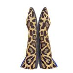 Rothy's The Point Brown & Tan Leopard Animal Print Flats Shoes Size 9 Photo 5
