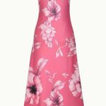 Long Sleeveless Spaghetti Strap Floral Print SlingBack Dress Xl This long sleeveless spaghetti strap floral print dress in XL size is perfect for women looking for a stylish and feminine look. The pink floral pattern adds a touch of elegance, while the spaghetti straps and slingback design give it a trendy and chic flair. The maxi length makes it ideal for both casual and formal occasions, making it a versatile addition to any wardrobe. Photo 0