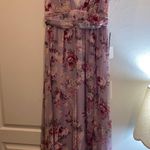 Lulus Deep V Maxi Dress Photo 0