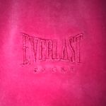 Everlast  SPORT hot pink velour zip up hoodie bling trim at pockets size L Photo 2