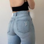 H&M Boyfriend Ripped Jeans Photo 1