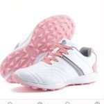 THESTRON Waterproof, Spikeless Outdoor Golf Sport Sneakers, size 35/5, NWT Pink Photo 1