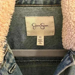 Jessica Simpson Womens Distressed Jean Jacket blue XS Photo 4