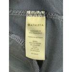 Athleta  Momentum‎ Long Sleeve Top Half Zip Ruched Running Navy Blue S Photo 6