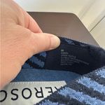 Aerosoles  Women's Damira Ballet Flat Blue Jean Textured Striped Knit Fabric 8 Photo 7