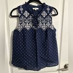 NWT MINE Embroidered Muscle Tank Photo 2