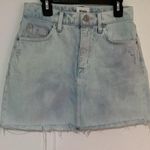 Hudson Jeans Hudson The Viper Mini Jean Skirt Size 25 Photo 0