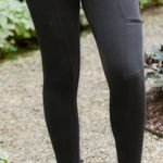 Matilda Jane Medium Charcoal Zip Zip Hooray Moto Leggings Photo 0