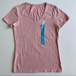 Primark  Pink Oeko-Tex Stretch Vee Neck Tee Photo 5