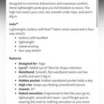 Lululemon align pant 25” Nulu 4 black established 06 RARE Photo 3