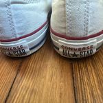 Converse  All Star Cream Sneakers with Red Trim Photo 3
