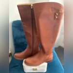 Franco Sarto 🆕 Women's Knee High Flat Boot NEW SZ 8 color Scotch Photo 12