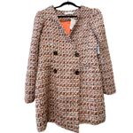 Adelyn Rae Laurie Tweed Double Breasted Mini Dress Size L Photo 2