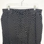 Simply Couture  Polkadot Tie-Waist Palazzo Pants Size 2XL (34x25) Elastic NWT Photo 1