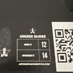 Jeffree Stars Black Unisex Pool Slides Men 12/Women/14 Photo 3