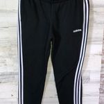 sweatpants 3 stripped pants size large black and white adidas joggers Photo 0