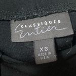 Classiques Entier  Stretchy Wide Leg Pull On Pants Size XS Black Photo 2