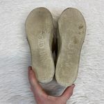 Jimmy Choo Dawn Metallic Gold Suede Slip On Espadrille Size EU 38 US 8 Photo 5