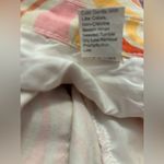 SheIn Tie Dye multicolor print wide leg jean material pants sz L Photo 4