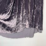 Elsa Esturgie French Designer gray crusted velvet mini dress Black Size undefined Photo 5