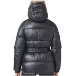 Toboggan Canada Mia Puffer Belted Coat with Removable Hood Black Size XL NWT Photo 1