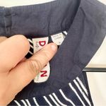 Anthropologie Dolan Navy and White Chevron Tank Top Photo 2