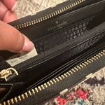 Kate Spade Neda Blake Avenue Polka Dot Continental Zip Black Wallet Photo 5