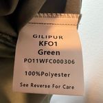 Gilipur Women Cargo Maxi Skirt Olive Green Pockets Slit Adjustable Skater Medium Photo 13