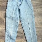 Chic 90s High Waist Petite Jeans | Size 8 | Vintage Mom Jeans Classic Fit 💚 Blue Photo 0