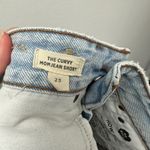 Madewell The Curvy Mom Jean Shorts in Flintwood Wash Size 25 Photo 4