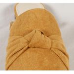 MUSSHOE Women's 8.5 US Tan Mules Comfortable Slip On Pointed Toe Flats Photo 4