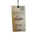 ZARA Women Top Semi Sheer Layered Boatneck Long Sleeve White Cotton Small NWT Photo 5