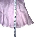 Karina Grimaldi Revolve Lilac Purple Silk Blend Organza Lace Top SMALL Photo 7