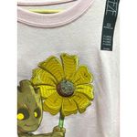 Marvel  Baby Groot Embroidered Tee Shirt Pink Size XL NWT Photo 7