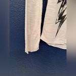 Lauren Moshi Punk Eyes Blouse Women’s White Graphic Scoop Neckline Size XS Photo 8