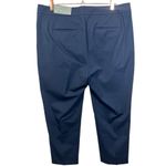 Talbots NWT Chatham Crop Pants Navy 14 Photo 5