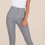 Showpo Gingham Jeggings Photo 0